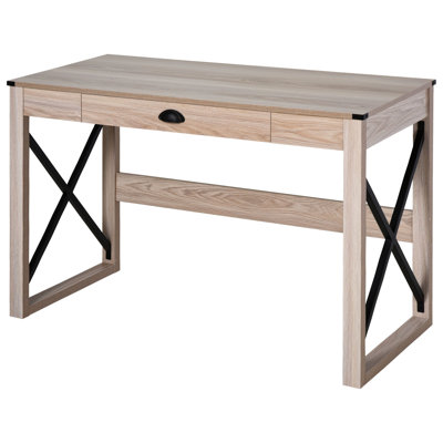 Bureau rustique avec rangement - 44 po Spacieux et pratique poste de travail fonctionnel
