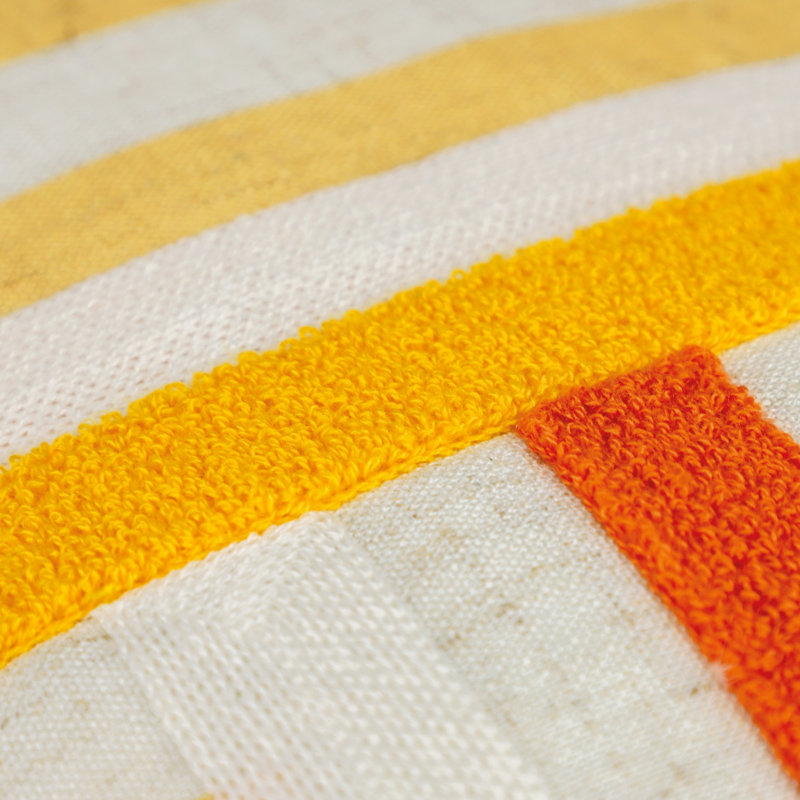 Yellow Square Cushion Cover
