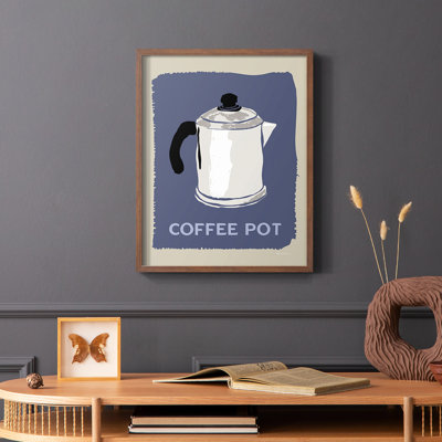 Modern Coffee I Framed Print - Solid Wood