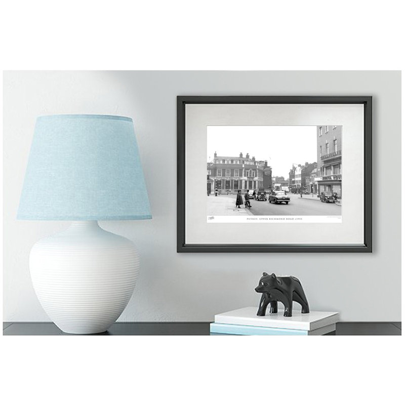 Putney, Upper Richmond Road C1955 by Francis Frith - Single Picture Frame Print, 45cm H x 60cm W x 2.3cm D