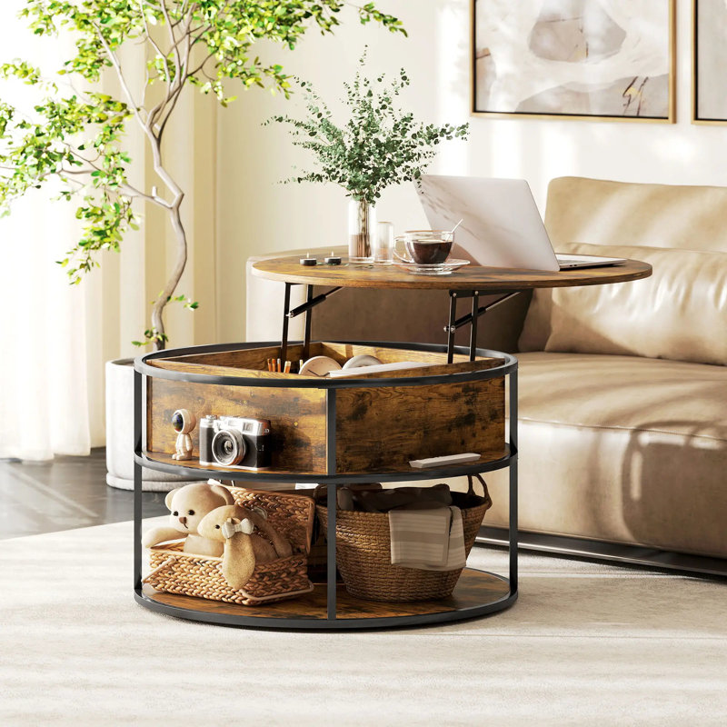 Lift Top Coffee Table with Storage