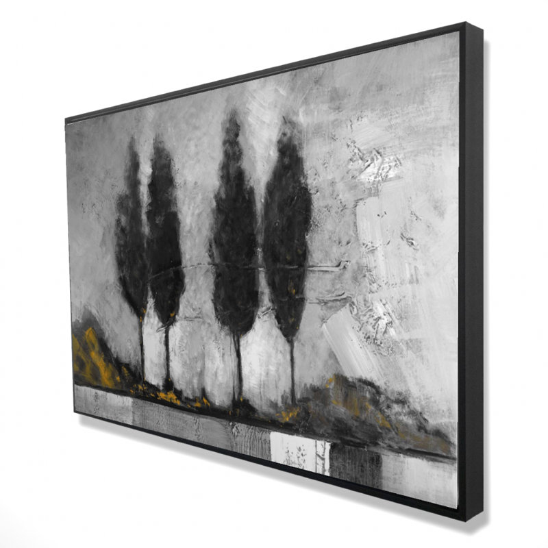 " Grayscale Industrial Landscape "