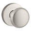 Round Single Dummy Door Knob with Contemporary Round Rose