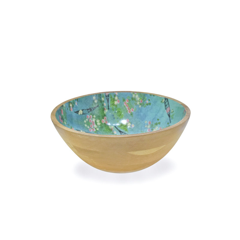 Red Barrel Studio® Wood Salad Bowl
