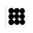 Black+White Dot Gallery Wall II by The Maisey Design Shop - Gallery-Wrapped Canvas Giclée on Canvas-1823964319-1823964316