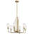 Kimrose 6 - Light Wagon Wheel Chandelier-182293739