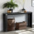 60'' Thick Top Entryway Table, Curved Legs, Support The Installation Of Inward-Facing Or Outward-Facing For Sofas, Entryway-1965816169