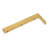 Left Side  Gold Glass Door L-Shape Stabilizing Bracket