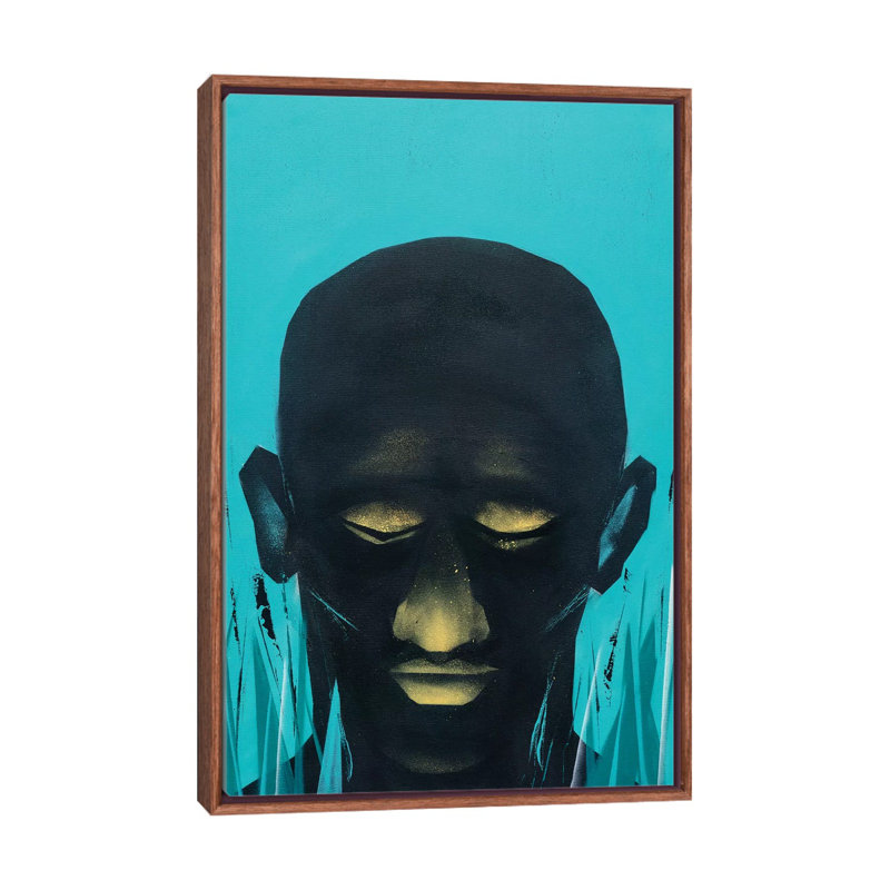 Drive by VCalvento - Print on Canvas, 66.04 cm H x 45.72 cm W, Classic Brown Wood Framed