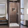 Dreamline Flex 32" x 74.75" Square Pivot Hinged Frame Shower Door with Base