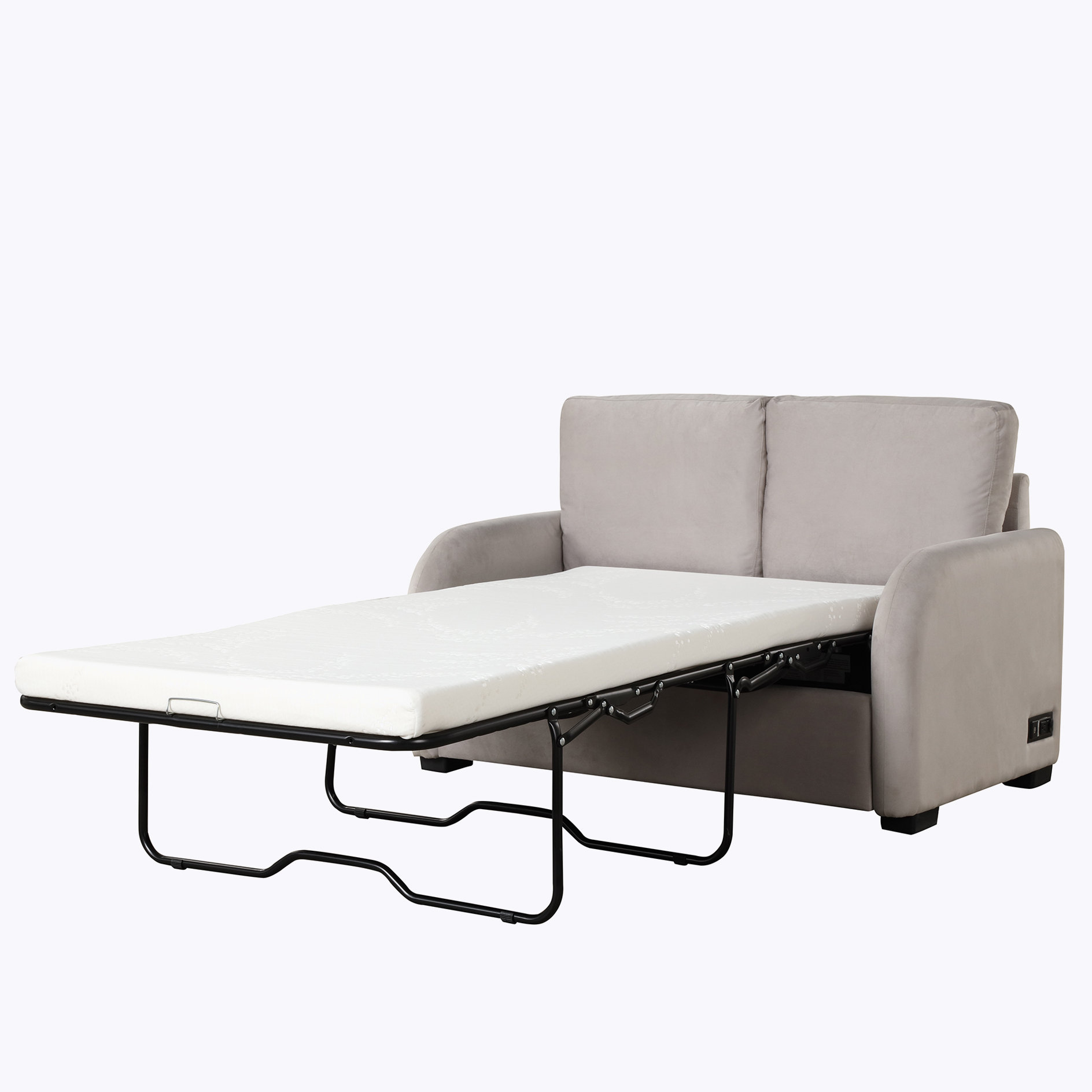 Mercer41 53.54'' Upholstered Sleeper Sofa Wayfair Canada