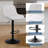Jeninne Swivel Adjustable Height Bar Stool-808224737-814305478