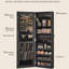 Armoire à bijoux avec miroir à suspendre-105753314
