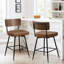 Tabouret de bar et de bar 26 po Mid-Century-100917213