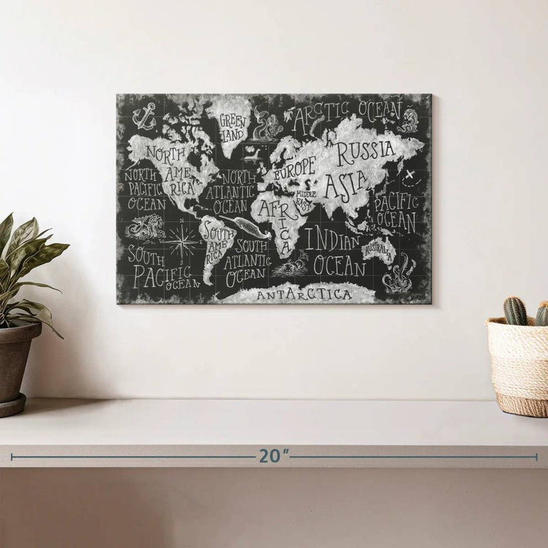Keiri Mythical Map I, 8" H x 12" W