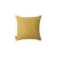 Housse et insert de coussin décoratif carré en patchwork de lune jaune / bleu 18 po x 18 po