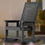 Chaise berçante d'extérieur Plumville-311768839