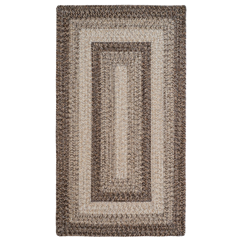Langhorne Indoor / Outdoor Rug, Concentric Rectangle 5' x 8'