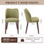 46.40cm H Fabric Upholstered Upholstered Back Side Chair in Camel-132718847