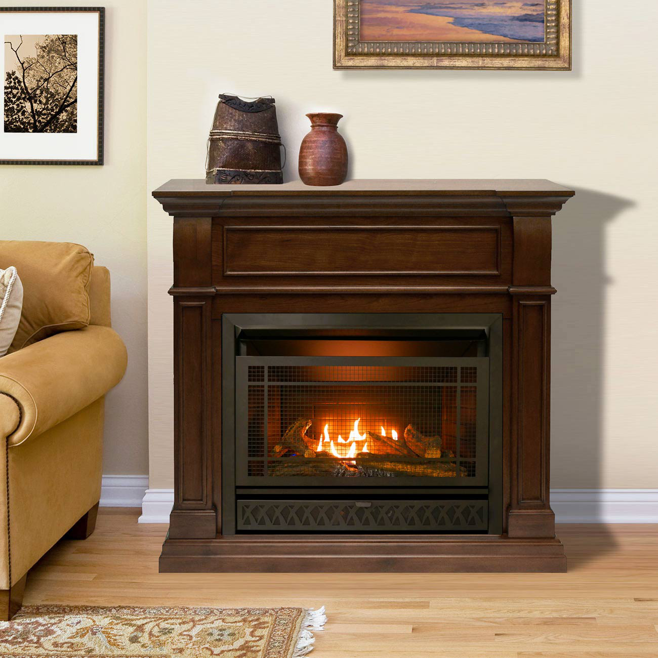 ProCom 43.5'' W Ventless Fireplace | Wayfair