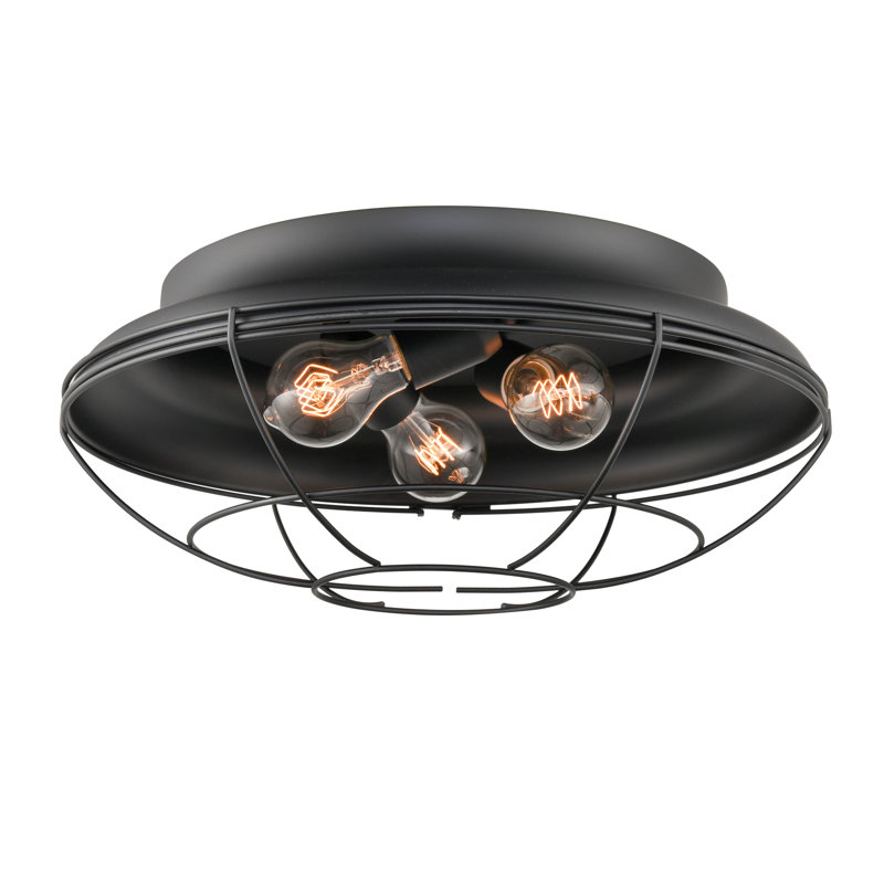 Plafonnier encastré 3 lumières 17,25 po Zullo