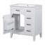 Meuble-lavabo 30 po avec lavabo en céramique-1037009894