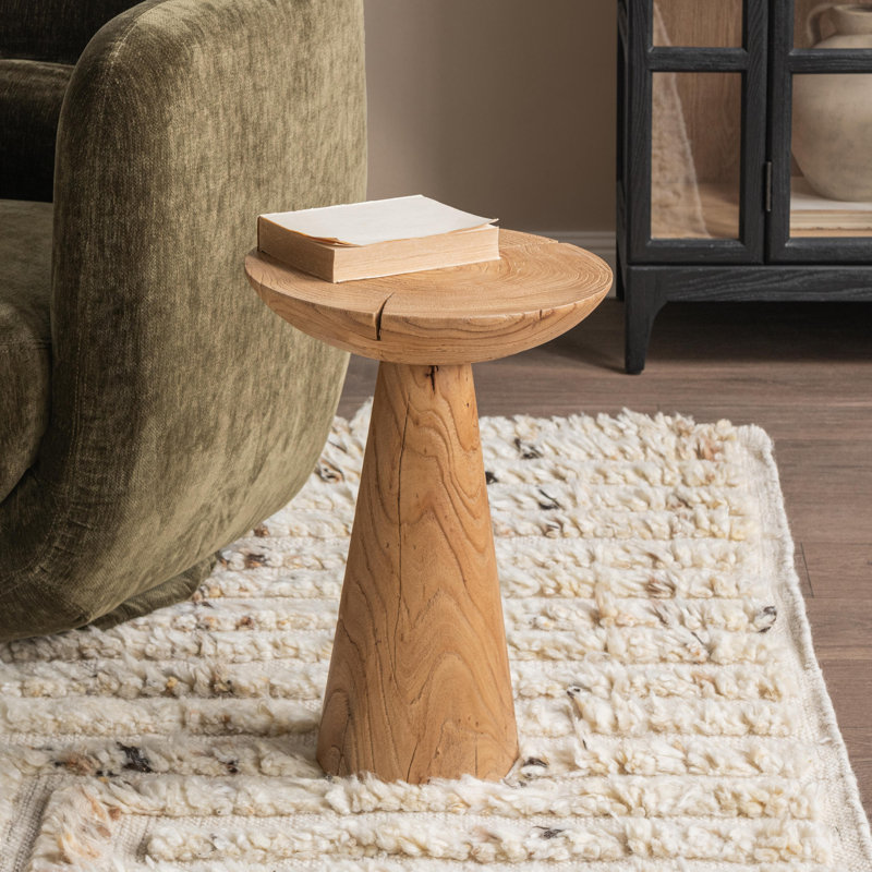 Alina Reclaimed Elm Accent Table