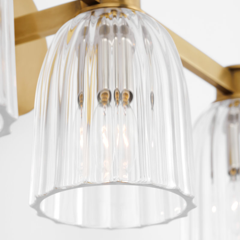 Asalea 3 - Light Vanity Light, Antique Burnished Brass