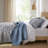 Cozy 3-piece Bedding Sets, Polyester Reversible Quilt, Boho Design For Home Use