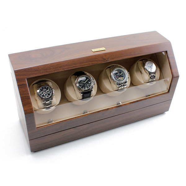 JP Commerce Heiden Watch Box + Watch Winder & Reviews | Wayfair