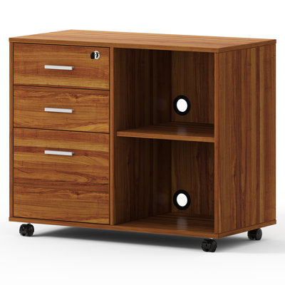 Mikhaila 3 Drawer Storage Drawer