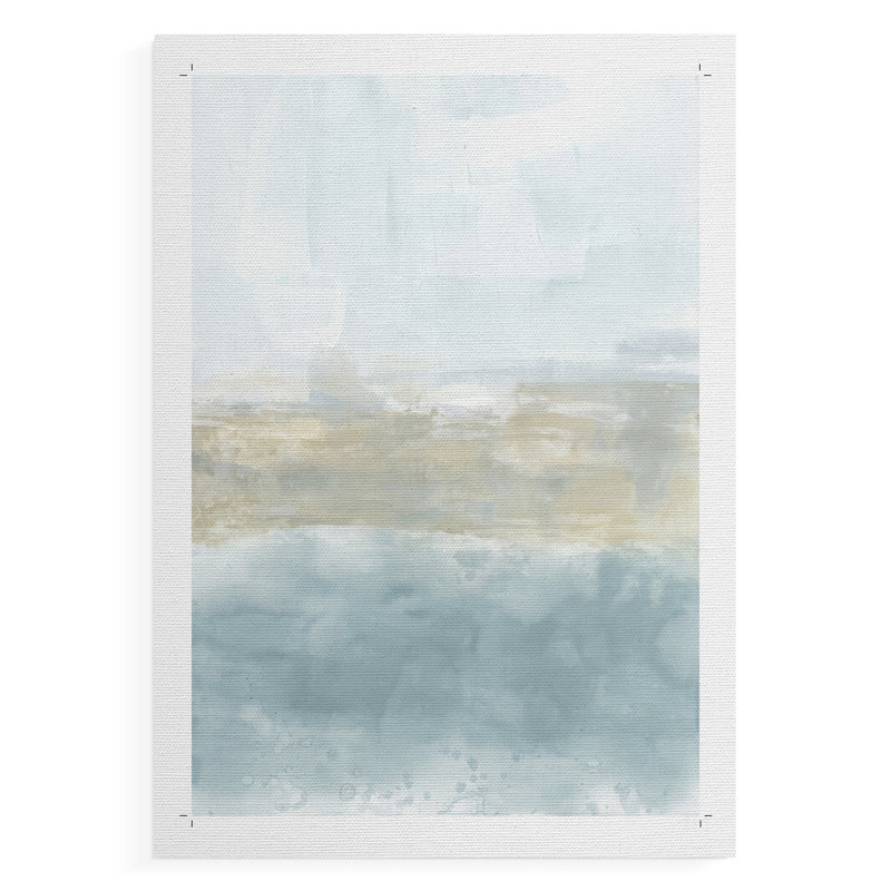 Sea Mist Vista I - Impression sur toile seulement - NON-CADRE, H 48 po x l 32 po