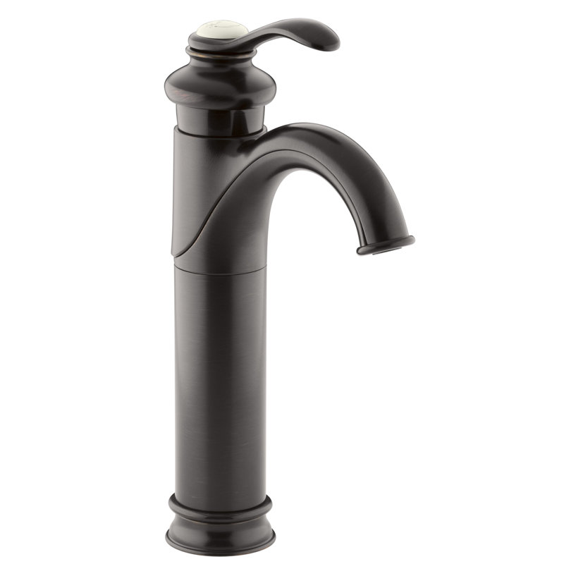 Fairfax Single hole Bathroom Faucet with Drain Assembly, Bronze