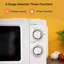 Geepas 1.5L Electric Kettle, 4 Slice Toaster & 20L Microwave Set-91534277