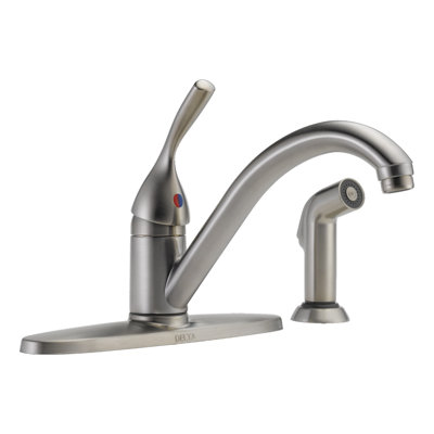 Core 100/300/400 Series Classic Single Handle Centerset Kitchen Faucet with Side Spray