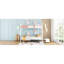 Lit double superposé au-dessus de grand lit double en métal-721378645