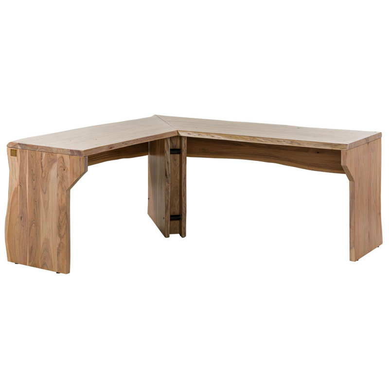 L-Shape Desk, Natural