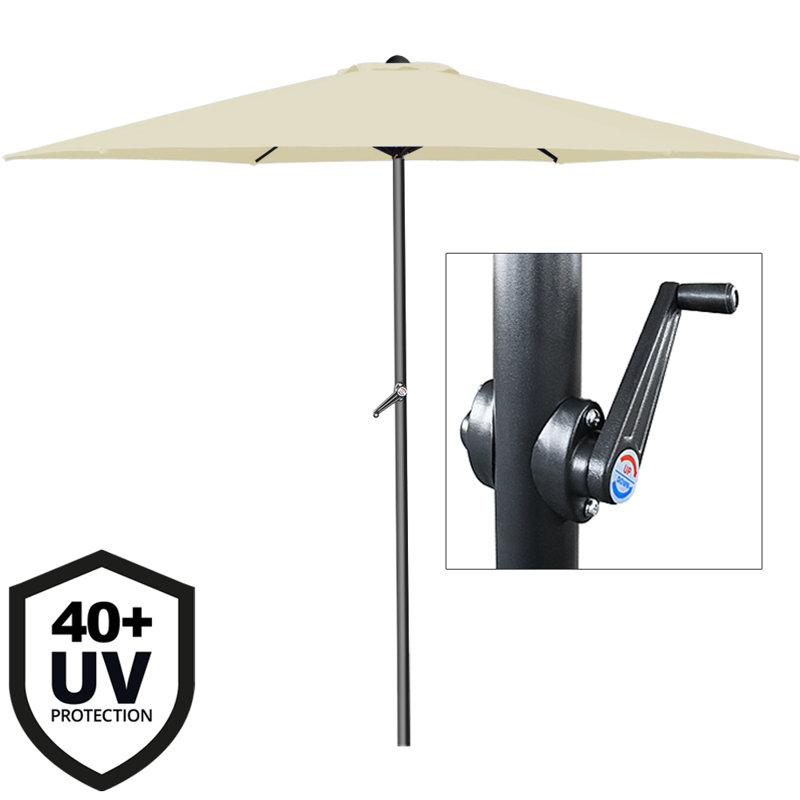 Dora 300cm Market Parasol, Beige
