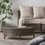 Half-Round Outdoor Coffee Table, Patio Table