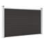 Marathovounos Fence Panel WPC 180x105 cm Black