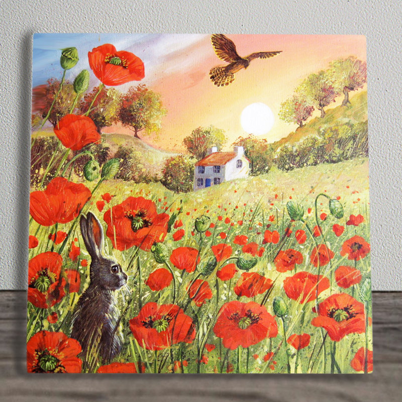 JUDITH YATES Farmhouse Wall Decor on Ceramic