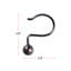 Crochets de rideau de douche Ball Steel-50055106