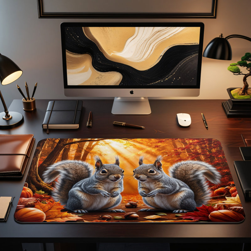 Polyester Desk Pad, 31.5x15.5