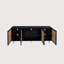 Meurer Rattan & Faux Wood Storage Cabinet
