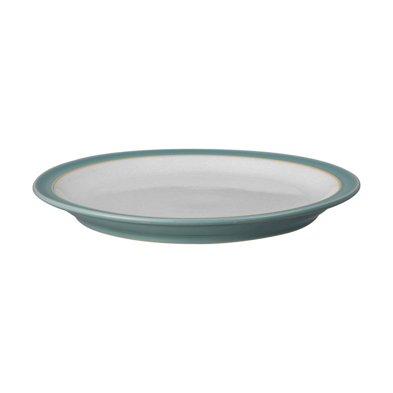 Denby Elements Dinner Plates, Fern Green