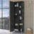 Los Angeles Linen  Cabinet, Five Shelves, One Cabinet, Divisions-309116094