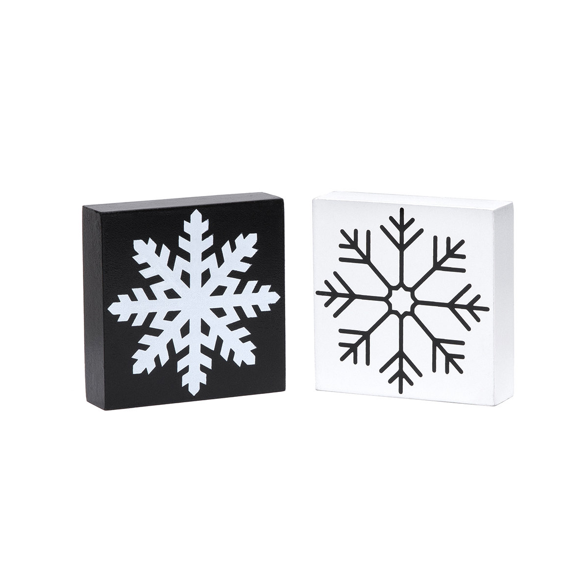 The Holiday Aisle® 10 Piece Decorative Snowflake Cutout Set