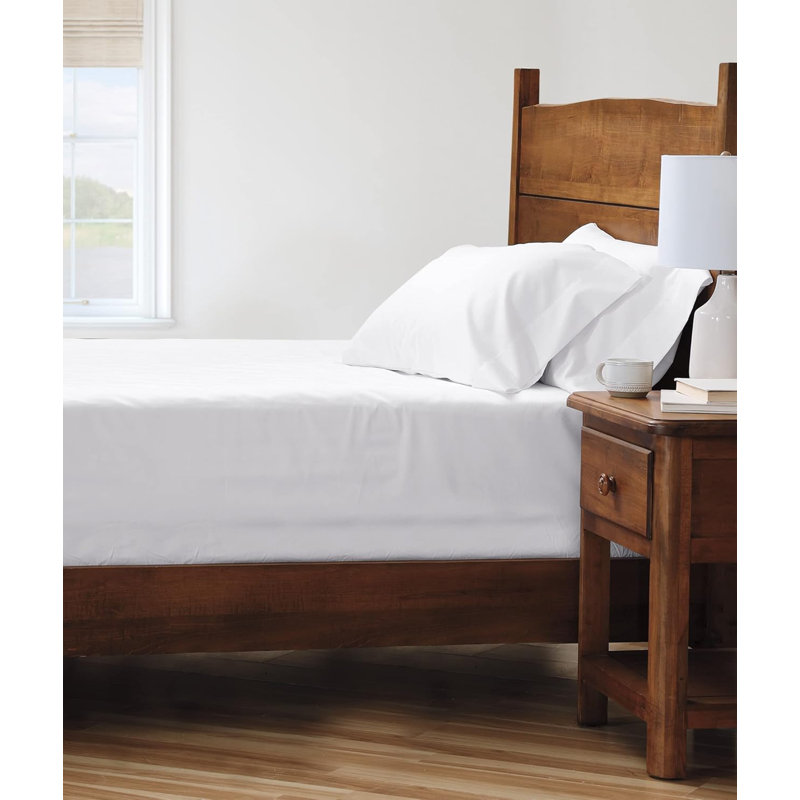 Pillow Case, White, King Pillow Case