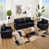 3 Pcs: 2 Chairs, Sofa n'est pas disponible