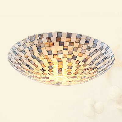 Mikara Shell Flush Mount